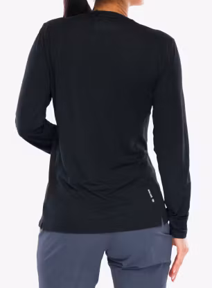 Dámská mikina Salewa Puez Dry Tee - black out