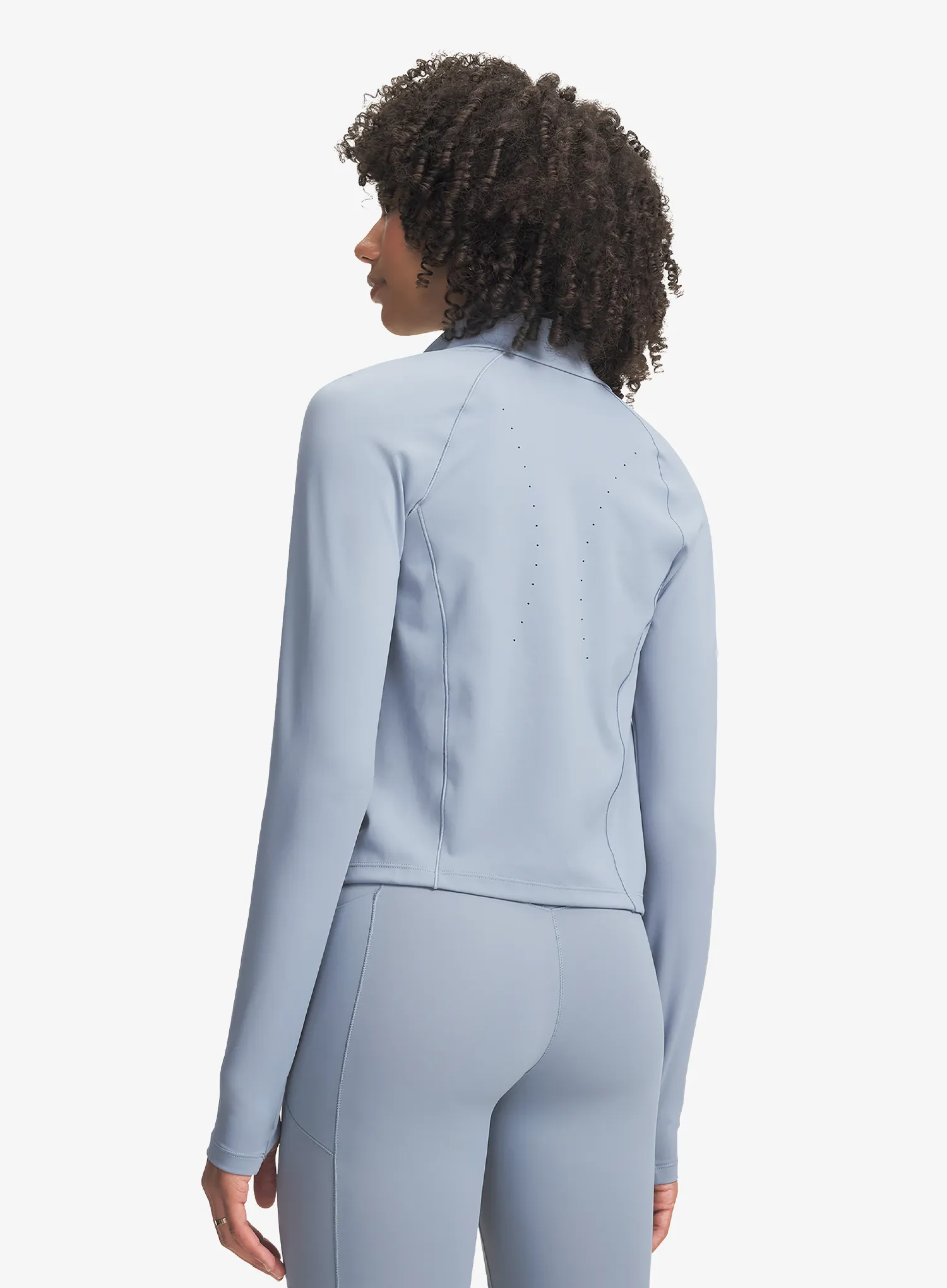 Dámská mikina Under Armour Vanish Elite Full-Zip - blue wind/metallic silver