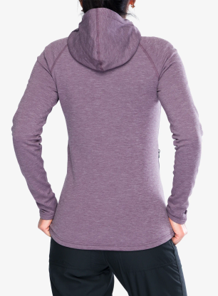 Dámská mikina s kapucí Houdini Outright Houdi - foggy purple