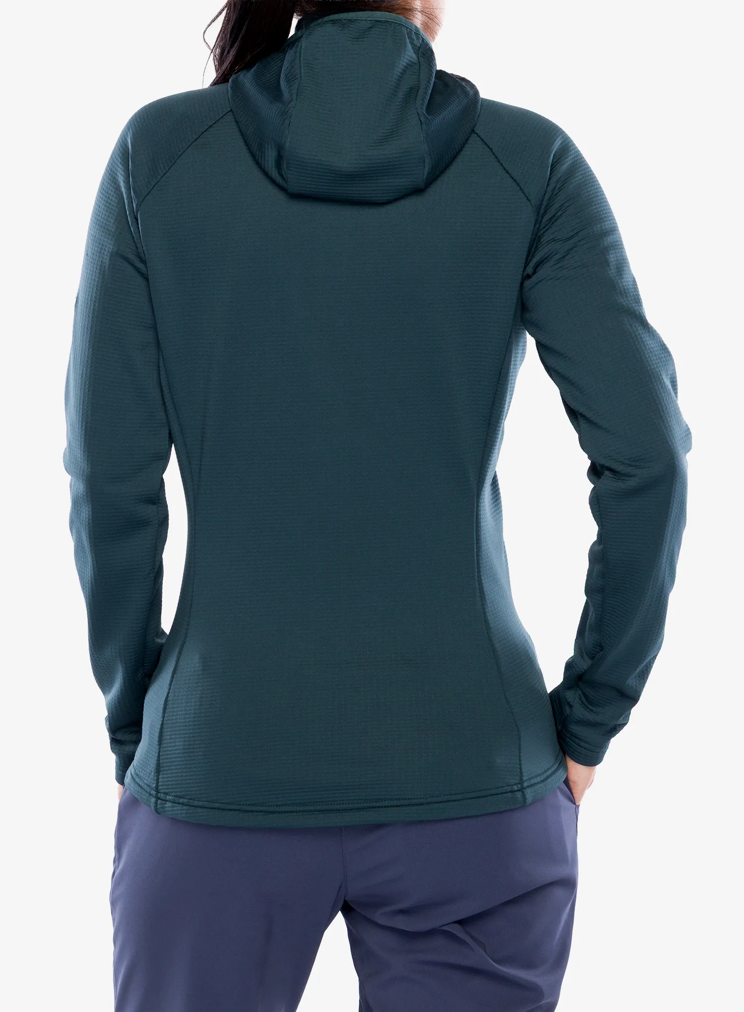 Dámská mikina s kapucí Montane Protium Hoodie - deep forest