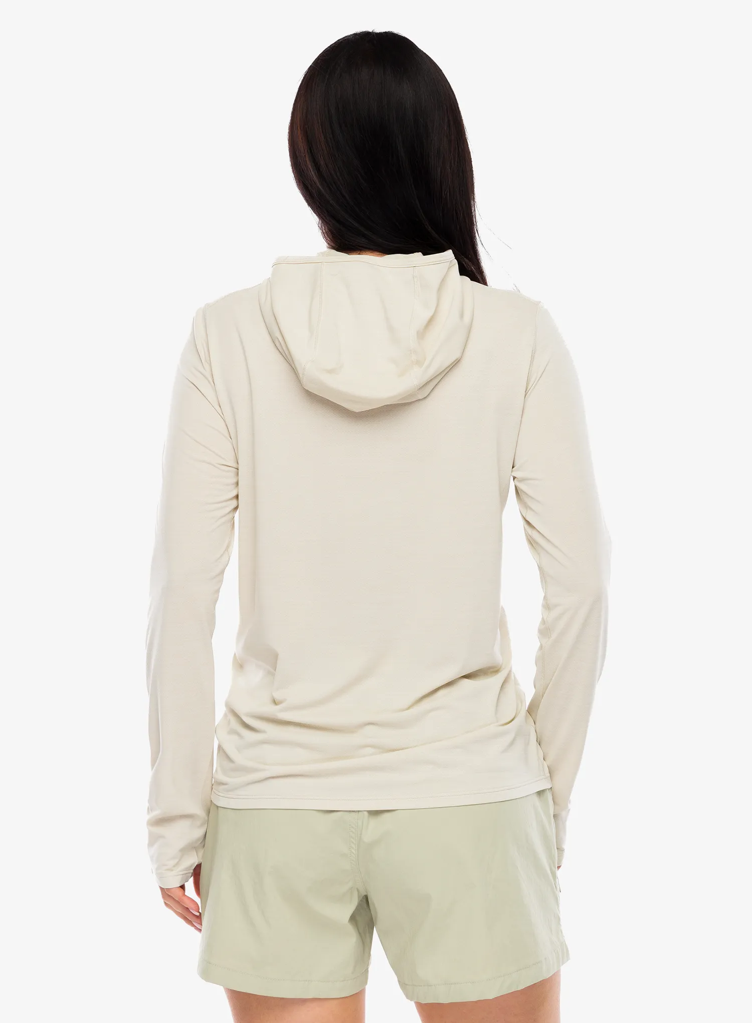 Dámská mikina s kapucí Patagonia Cap Cool Ultra Hoody - pumice/dyno white x-dye