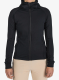 Dámská mikina s kapucí Rossignol Mid Layer Thin Full-Zip - black