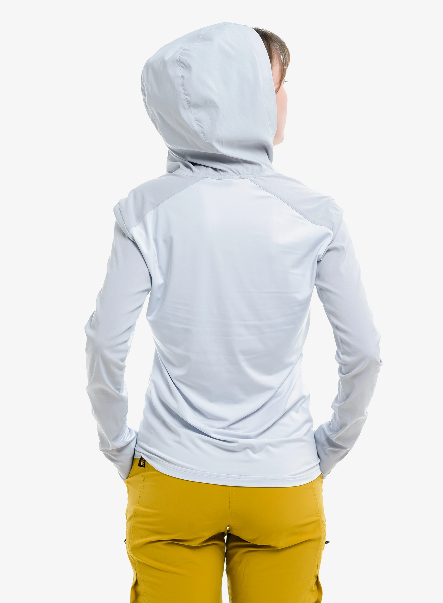 Dámská mikina s kapucí Turbat Maya Hood Trek Shirt - glacier gray