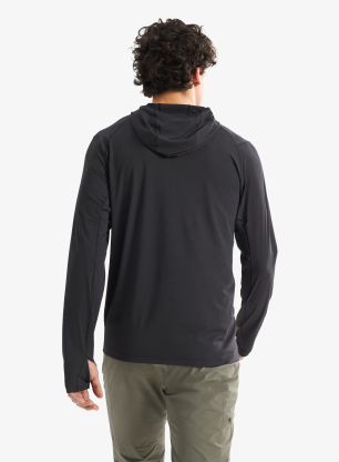 Mikina na běh Arcteryx Cormac Hoody - black