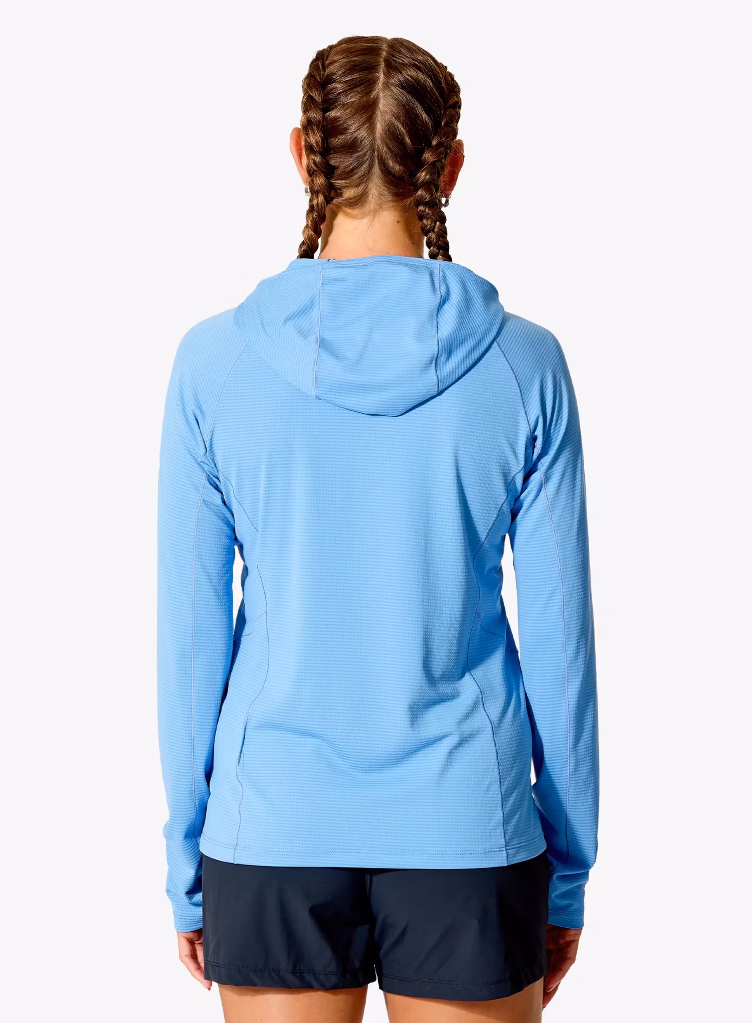 Mikina na běhání dámská Rab Sonic Hoody - bluebird