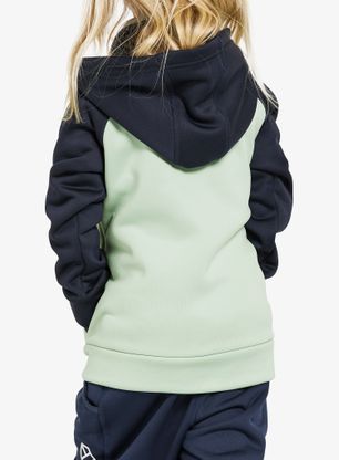 Dětská mikina Didriksons Corin Full Zip - pale mint