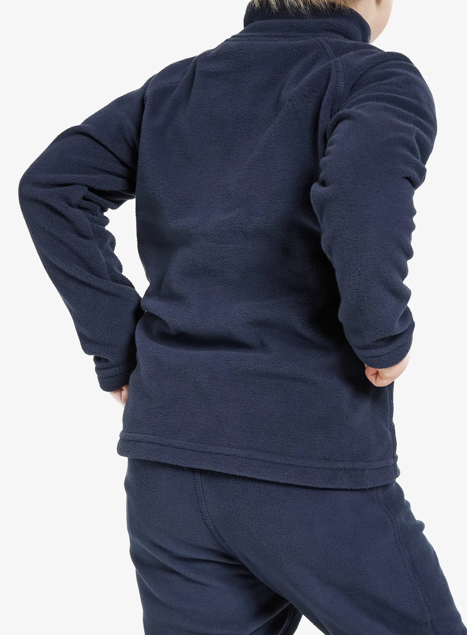 Dětská mikina Didriksons Monte Full Zip - navy