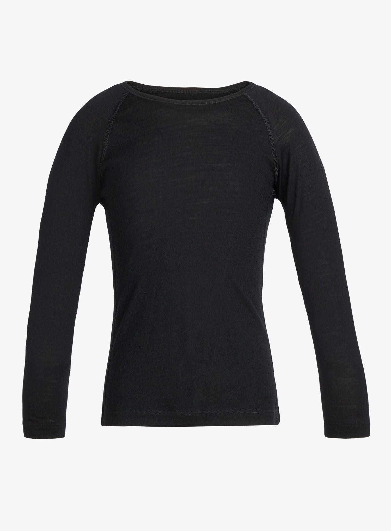 Dětská mikina Icebreaker Kids 200 Oasis LS Crewe - black