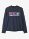 Dětská mikina Patagonia L/S Cap SW T-Shirt - new navy
