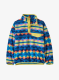 Dětská mikina Patagonia LW Synchilla Snap-T Pullover - diamond stripe/uplift blue