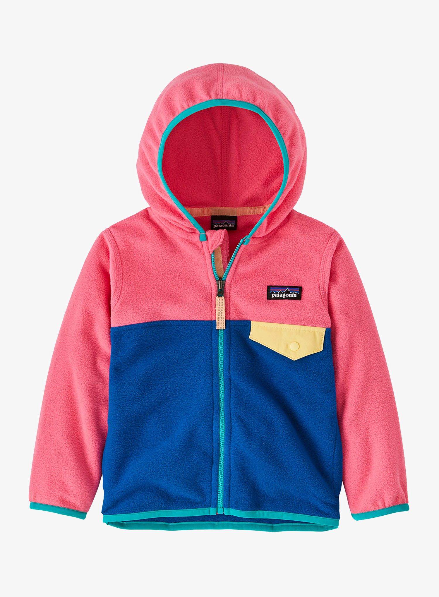 Dětská mikina Patagonia Micro D Snap-T Jacket - endless blue