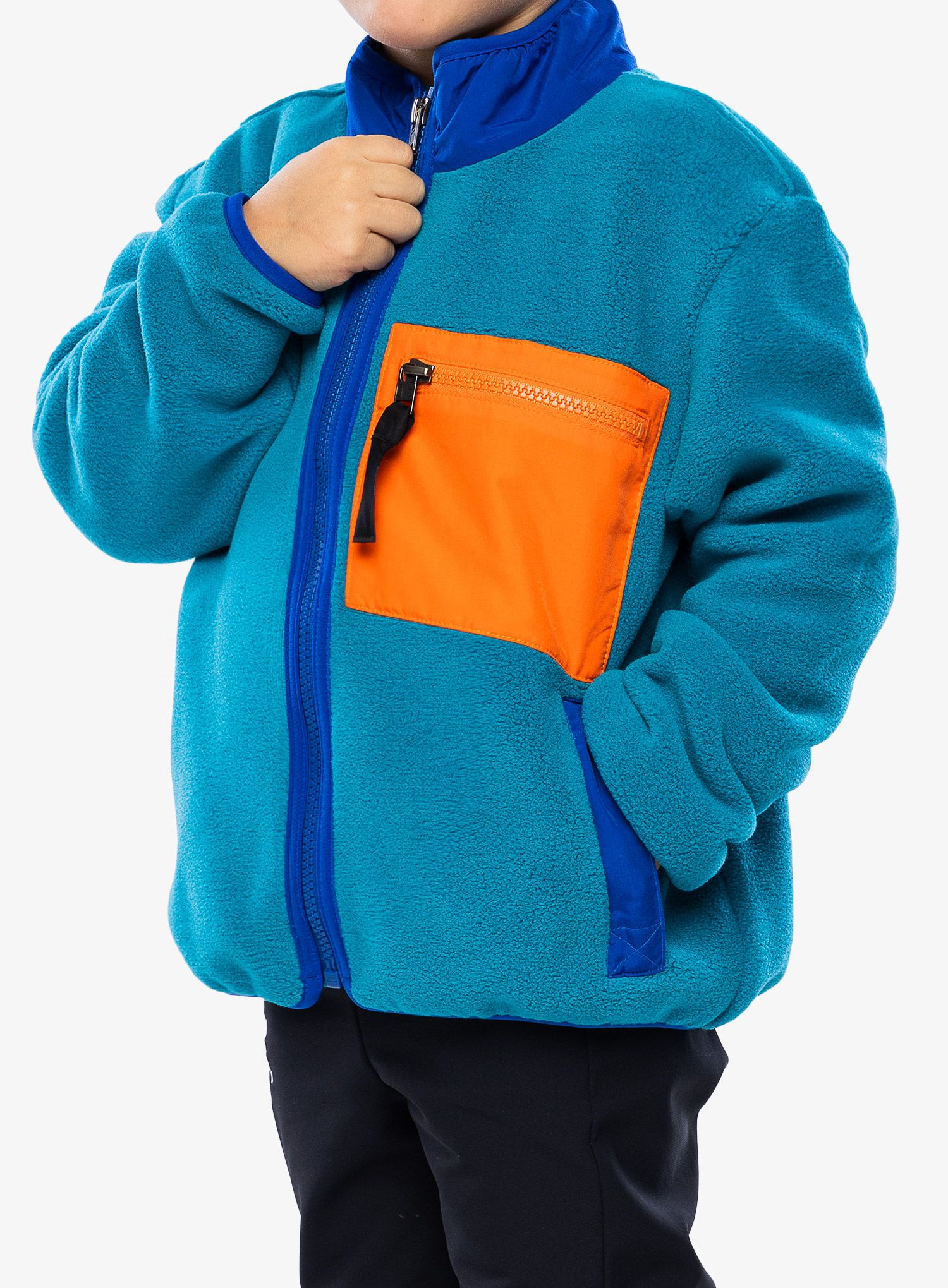 Dětská mikina Patagonia Synch Jkt - belay blue