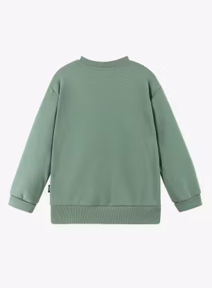 Dětská mikina Reima Collari - stone green