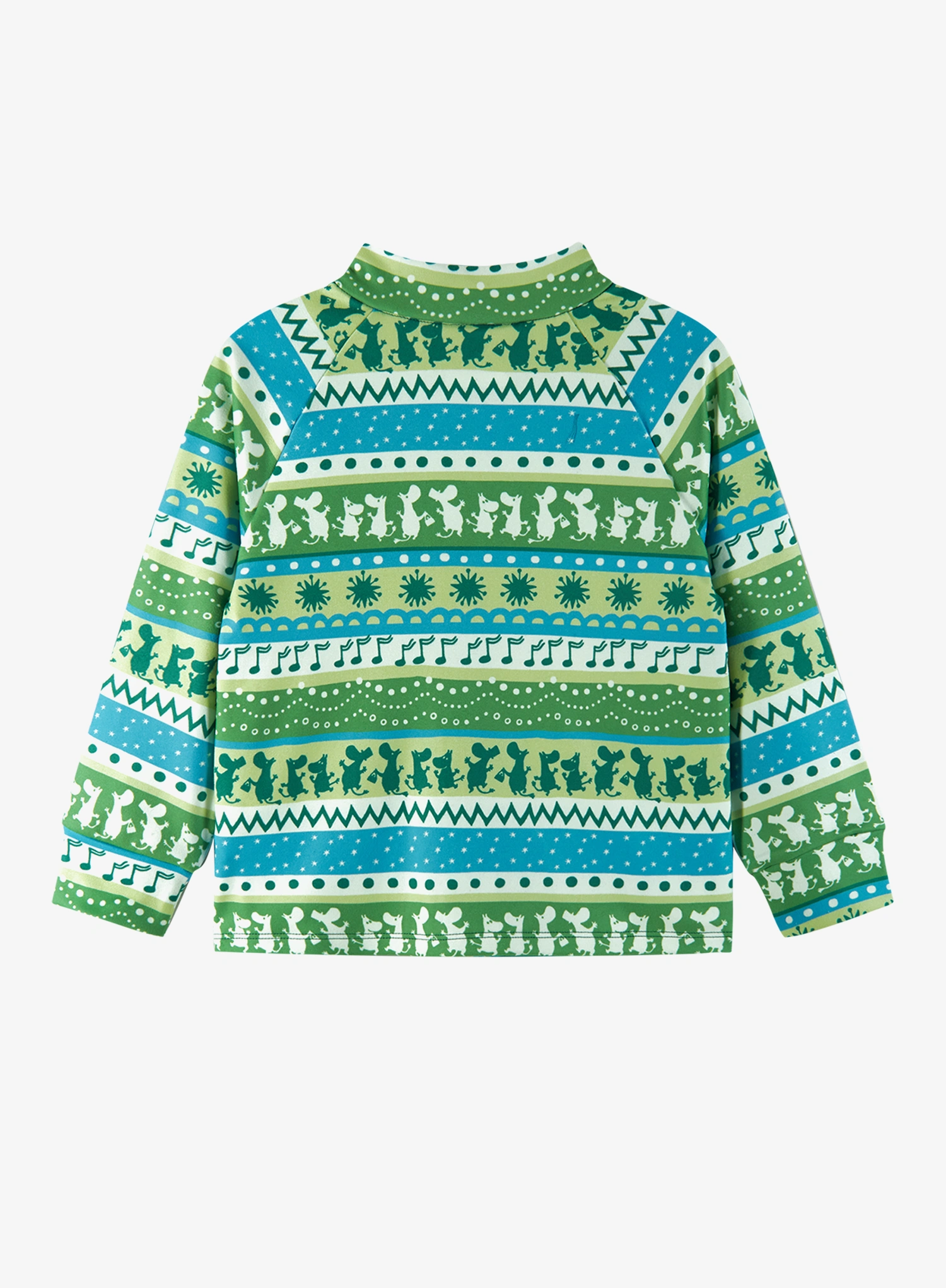 Dětská mikina Reima Moomin Tarpeen - greenery