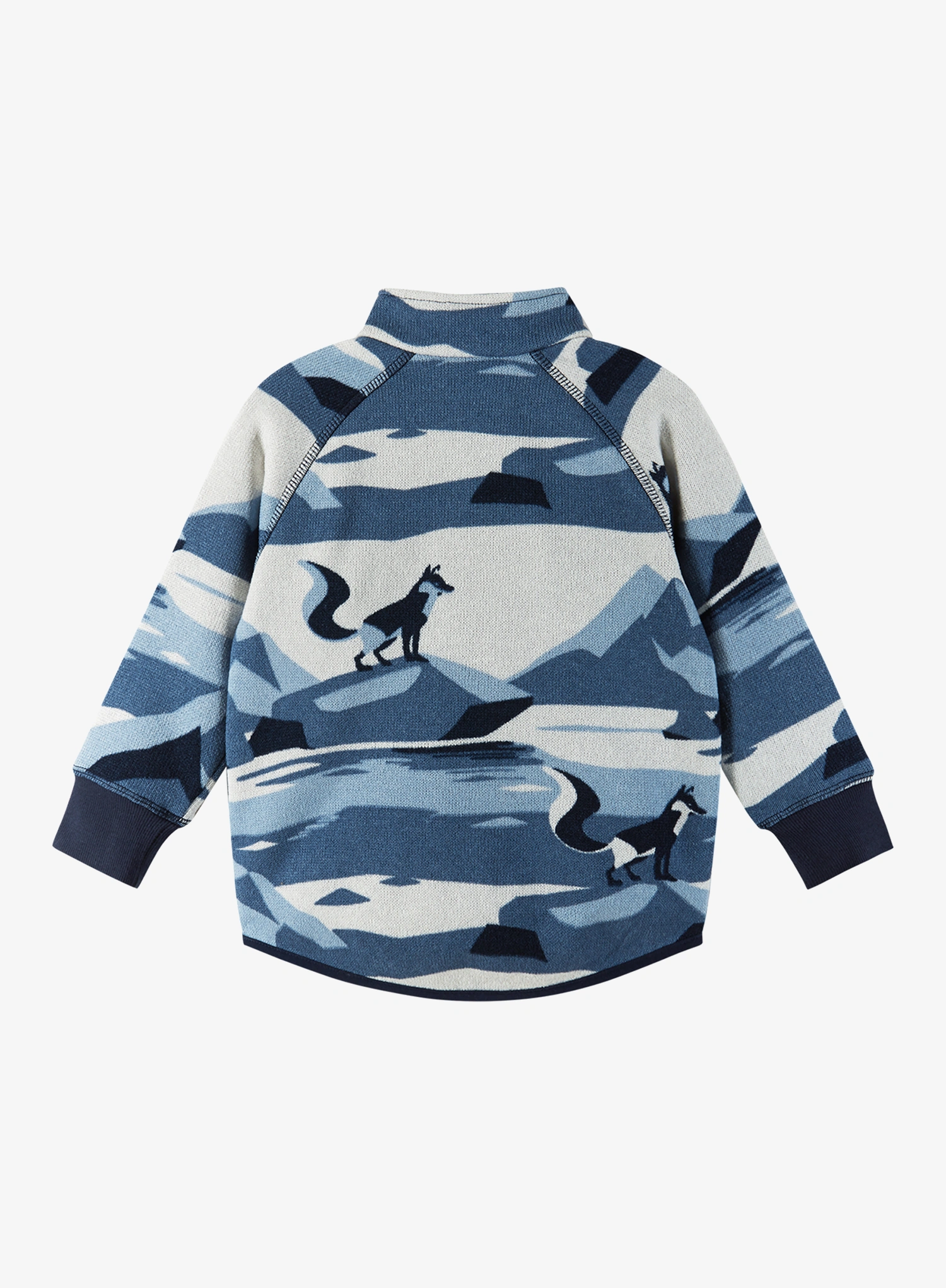 Dětská mikina Reima Ornament - navy