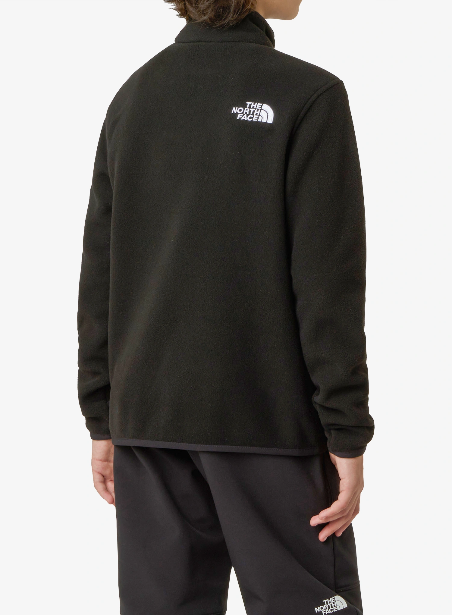 Dětská mikina The North Face Glacier 1/4 Zip Pullover - tnf black