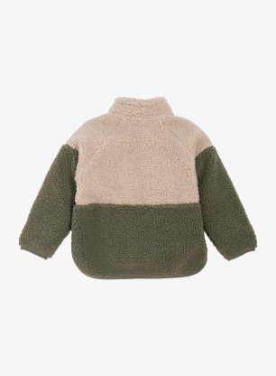 Dětská mikina Viking Playtime Pile Midlayer Jacket - cement