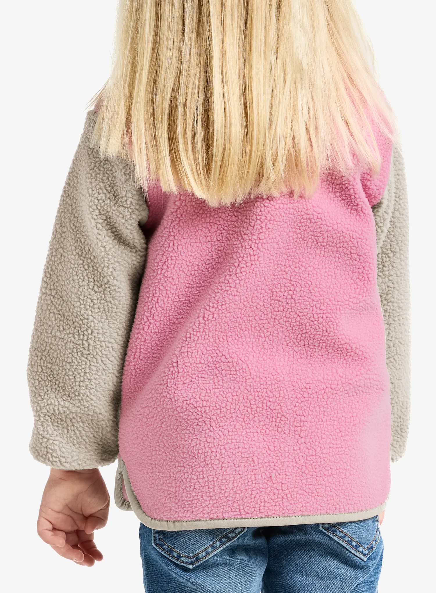 Dívčí mikina Didriksons Anten Fullzip - light heather pink