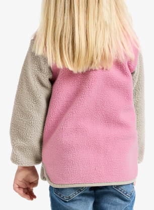 Dívčí mikina Didriksons Anten Fullzip - light heather pink
