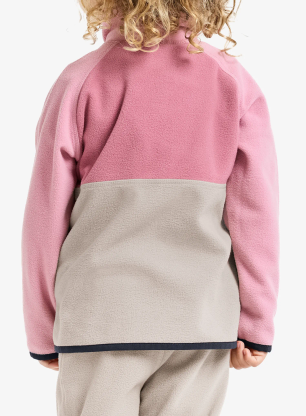 Dívčí mikina Didriksons Monte Half BU 5 - heather pink