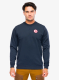 Mikina Fjallraven 1960 Logo Badge Sweater M - dark navy