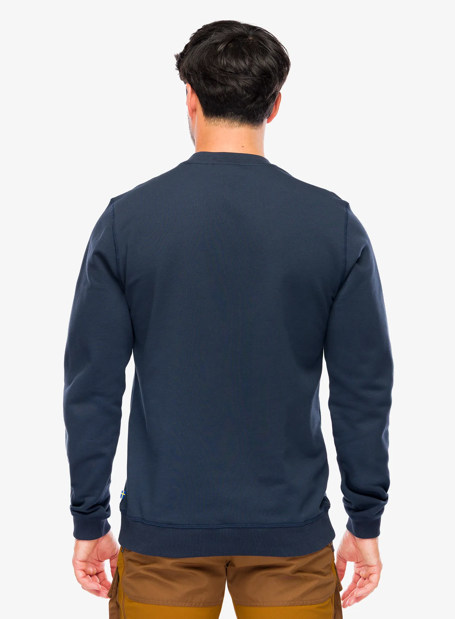 Mikina Fjallraven 1960 Logo Badge Sweater M - dark navy