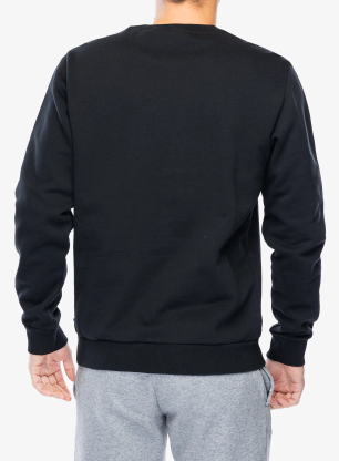 Mikina Fjallraven Logo Sweater - black