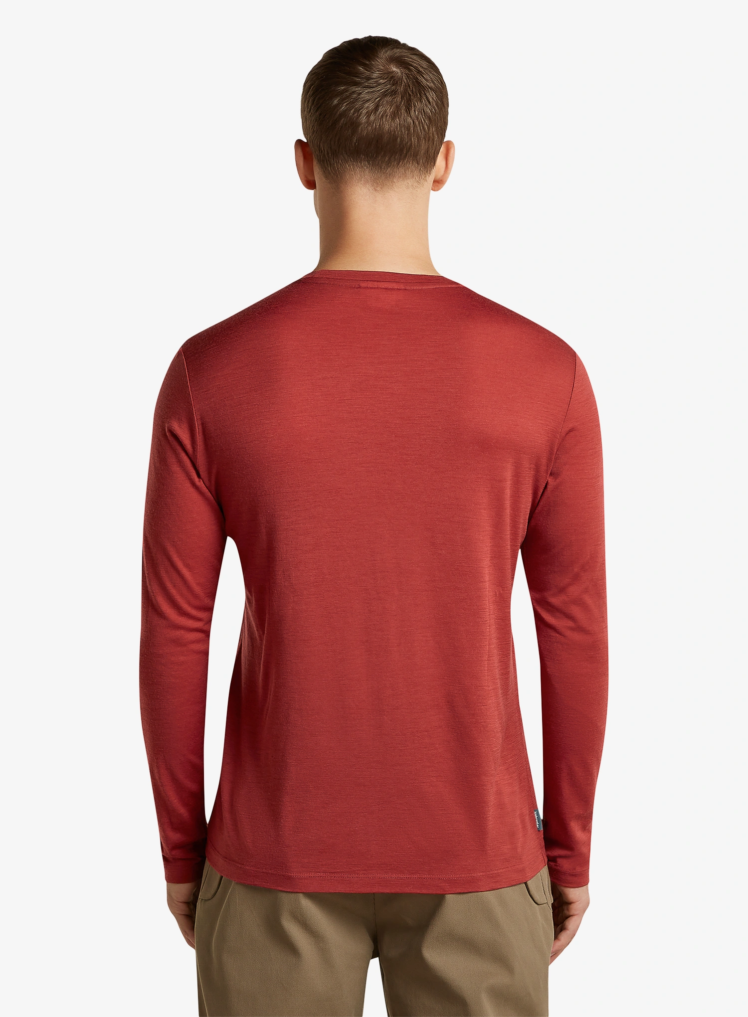 Mikina Icebreaker Merino 150 Tech Lite LS Tee Aoraki Explorer - agate