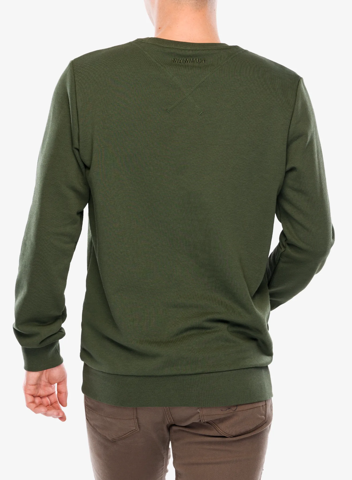 Mikina Mammut Core ML Crew Neck Playground - dark marsh