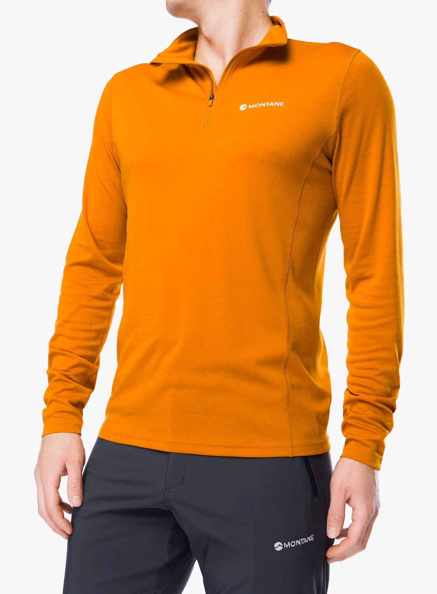 Mikina Montane Dart Zip Neck - amber