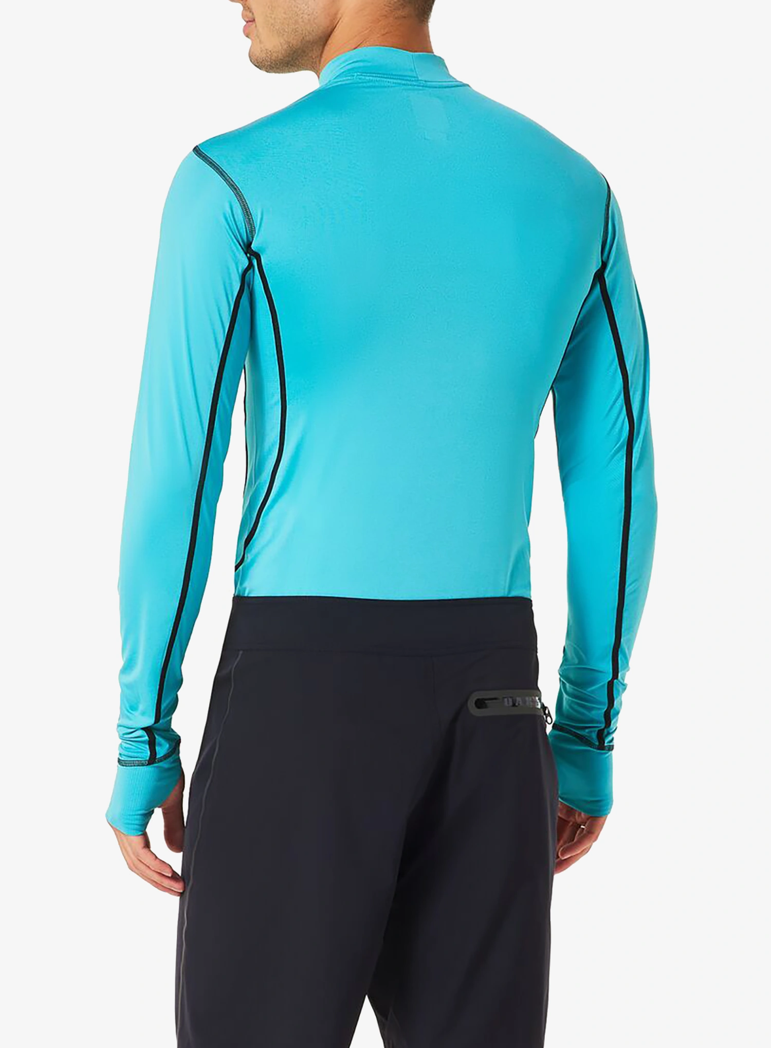 Mikina Oakley Tidal Pressure Rashguard - swimming pool blue