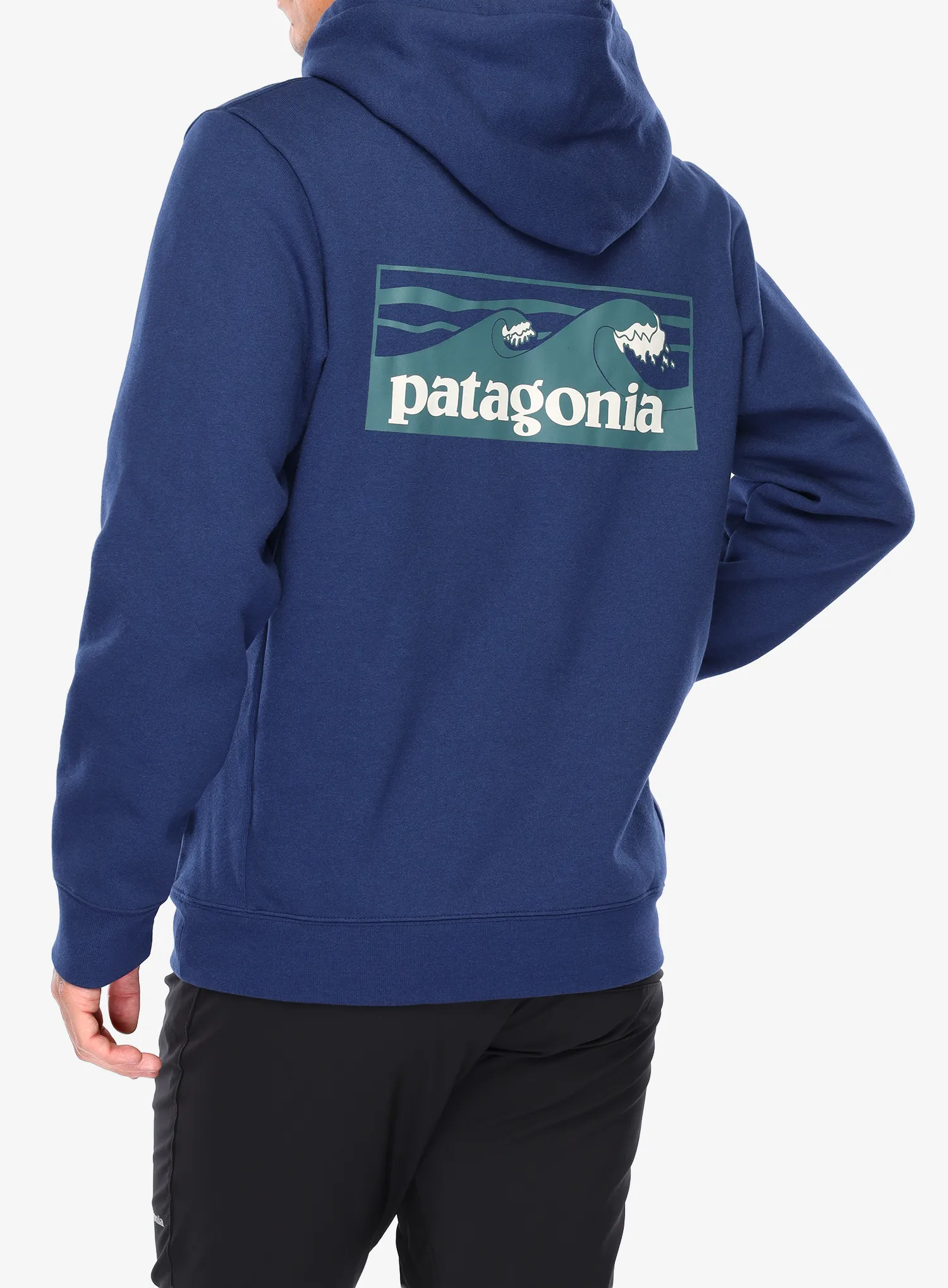 Mikina Patagonia Boardshort Logo Uprisal Hoody - clement blue