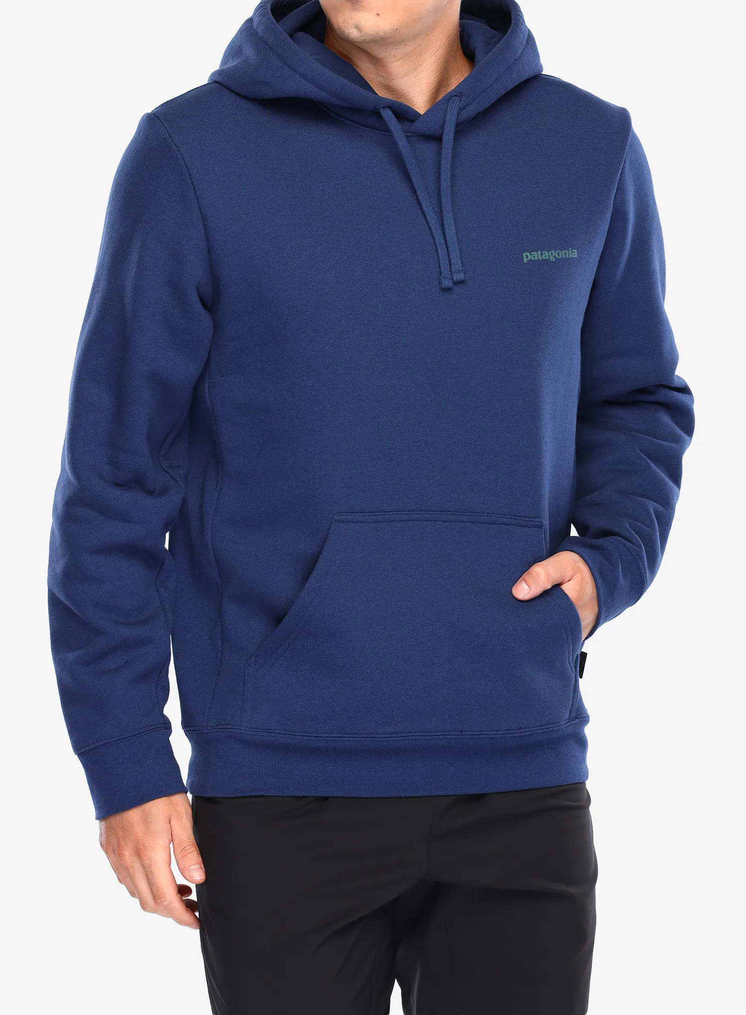Mikina Patagonia Boardshort Logo Uprisal Hoody - clement blue