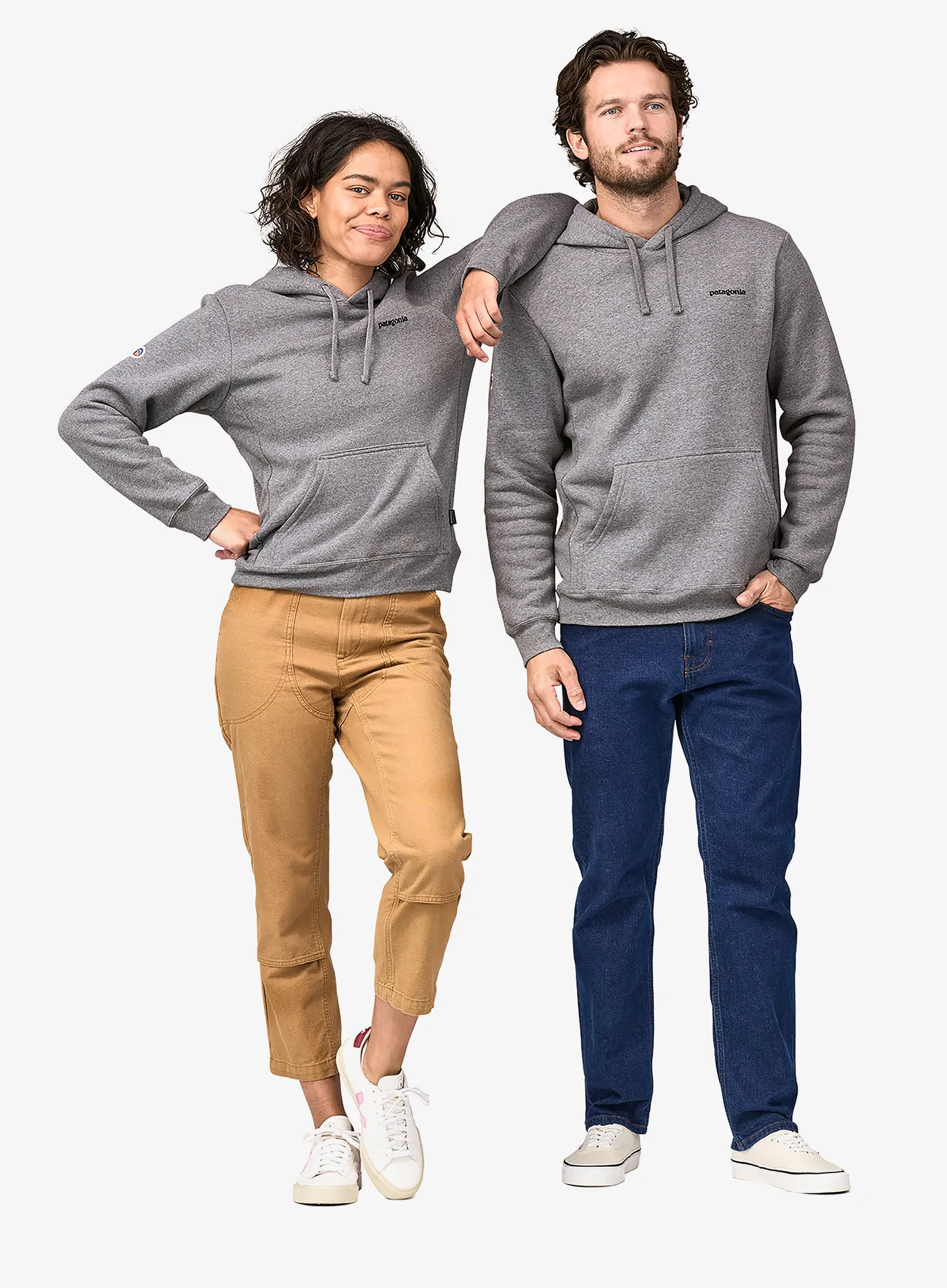 Mikina Patagonia Fitz Roy Icon Uprisal Hoody - gravel heather