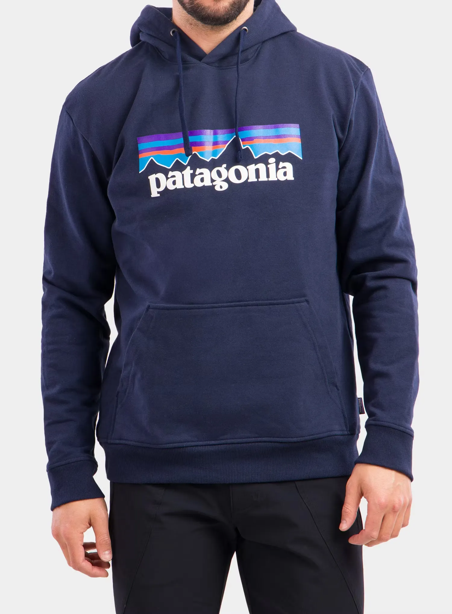 Mikina Patagonia P-6 Logo Uprisal Hoody - classic navy