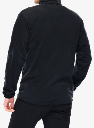 Fleece mikina adidas TERREX Multi Essentials Full Zip Fleece Jacket - black