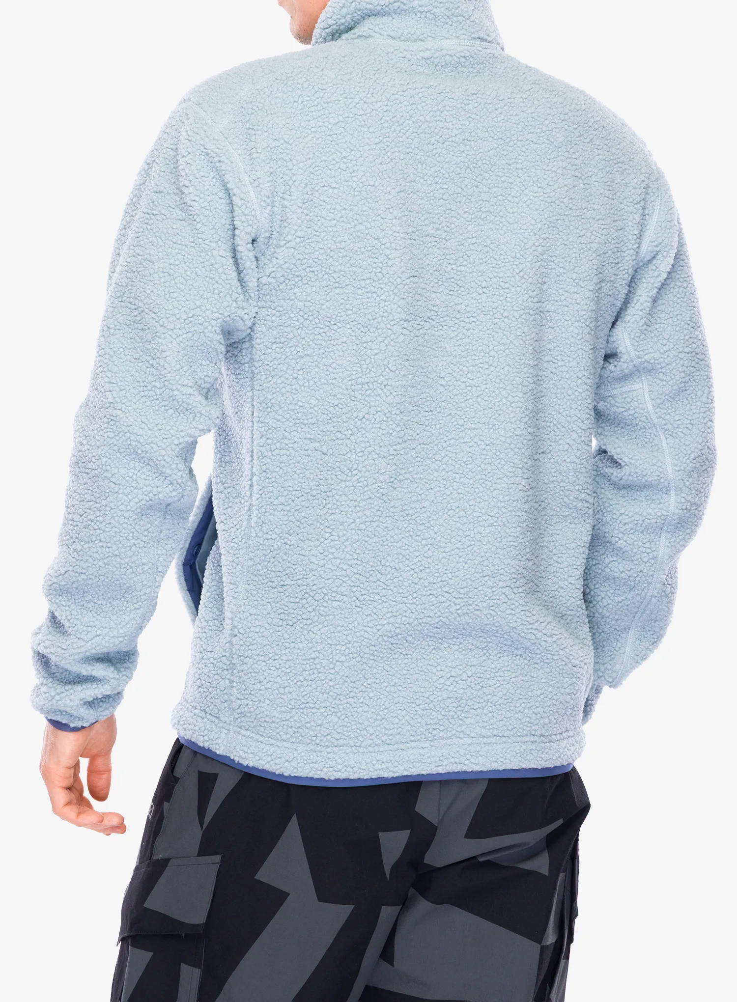 Fleece mikina adidas TERREX Xploric High Pile Fleece Pullover Sweatshirt - magic grey