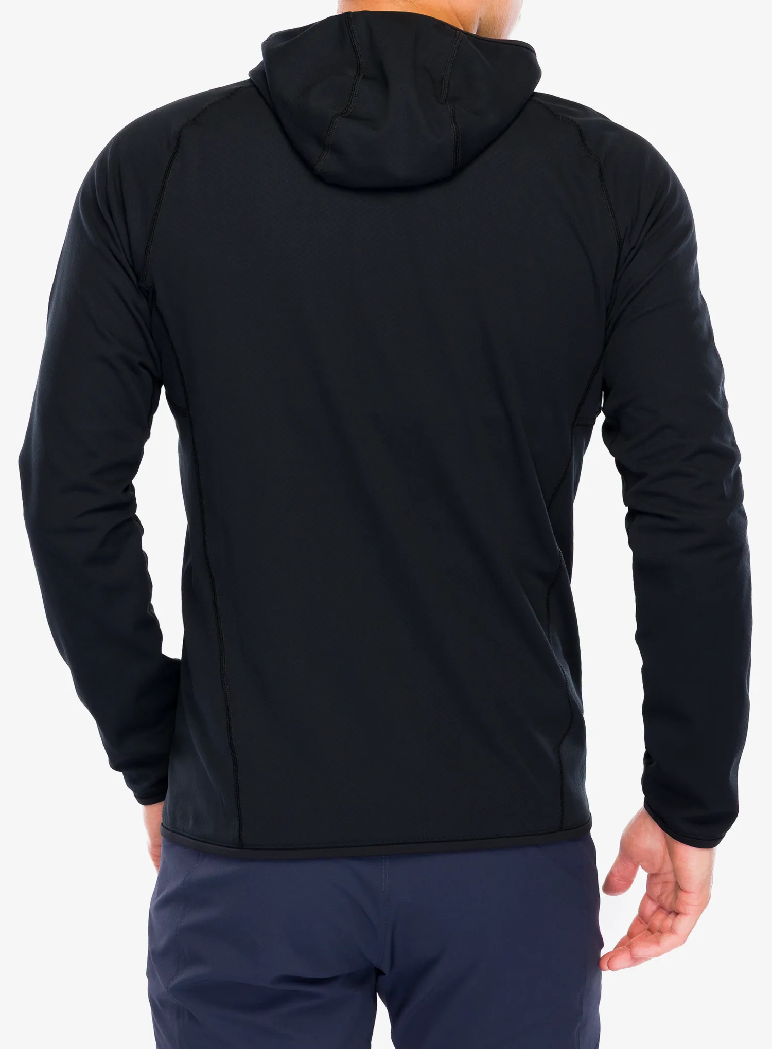 Fleece mikina Arcteryx Delta Hoody  - black