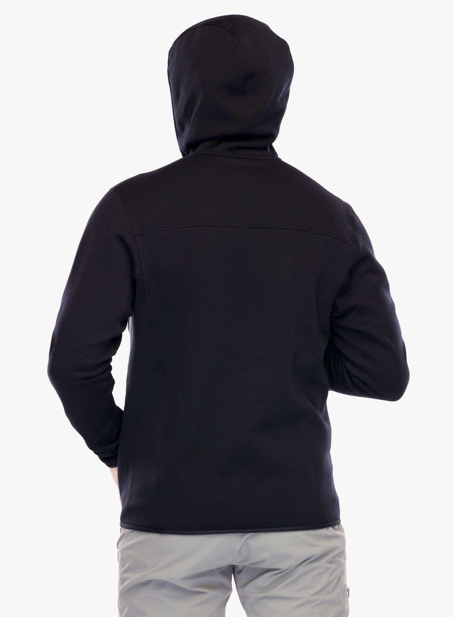 Fleece mikina Arcteryx Kyanite Pullover Hoody - black