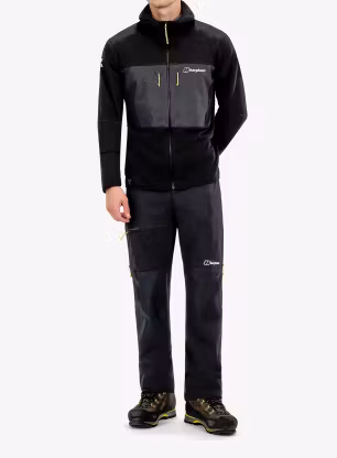 Fleece mikina Berghaus MTN Guide MW Hoody - black