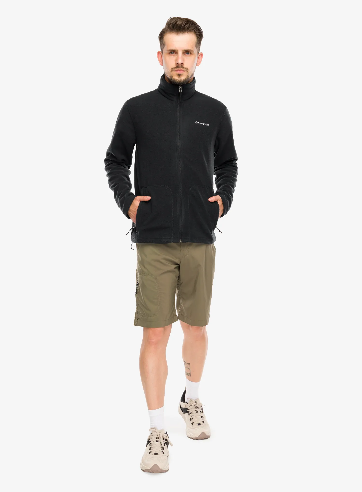 Fleecová mikina Columbia Fast Trek Light - black