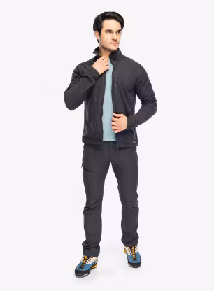 Fleece mikina Craghoppers NosiLife Spry II Jacket - dark iron