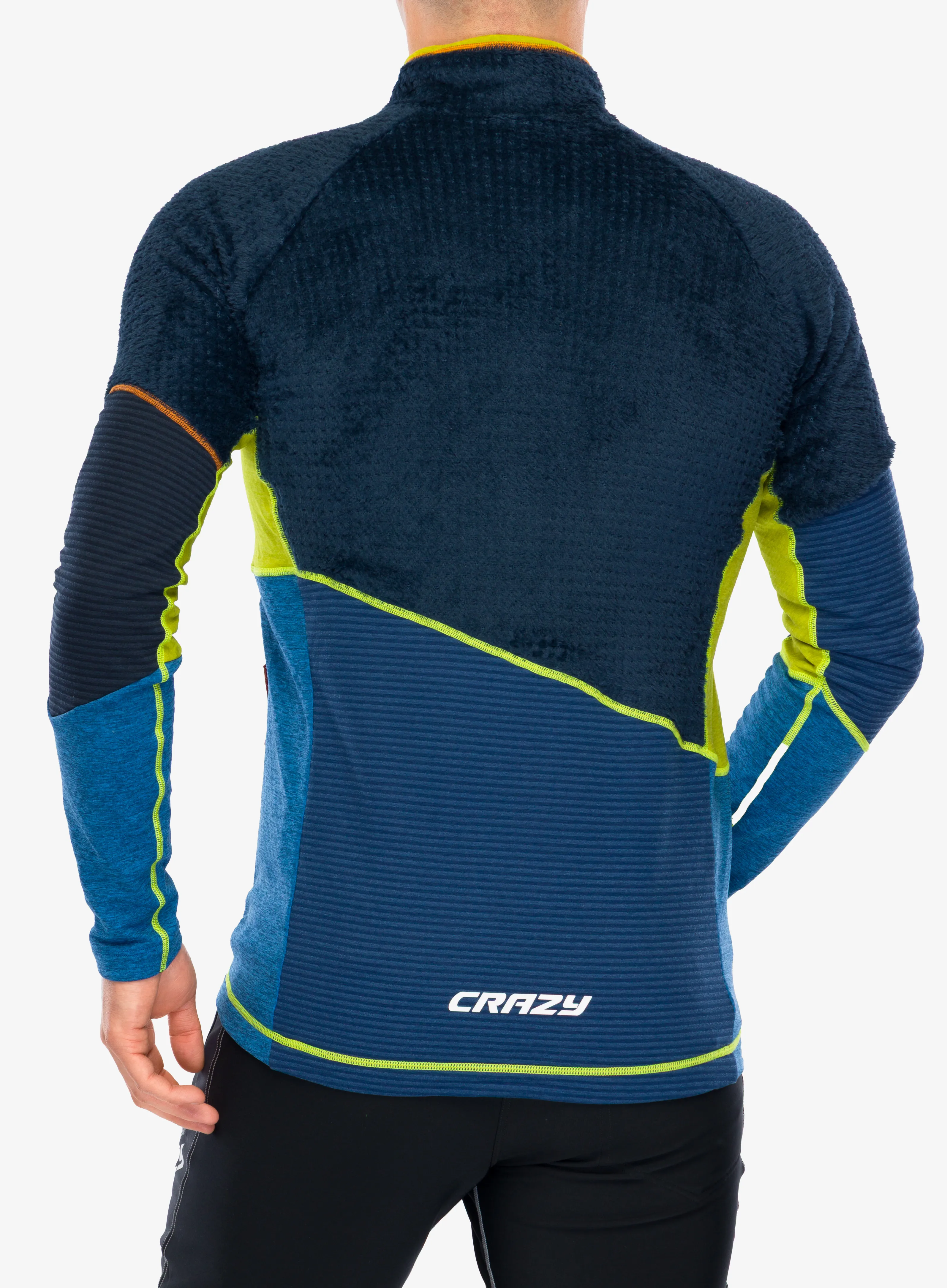 Fleece mikina Crazy Pull Magma - liken