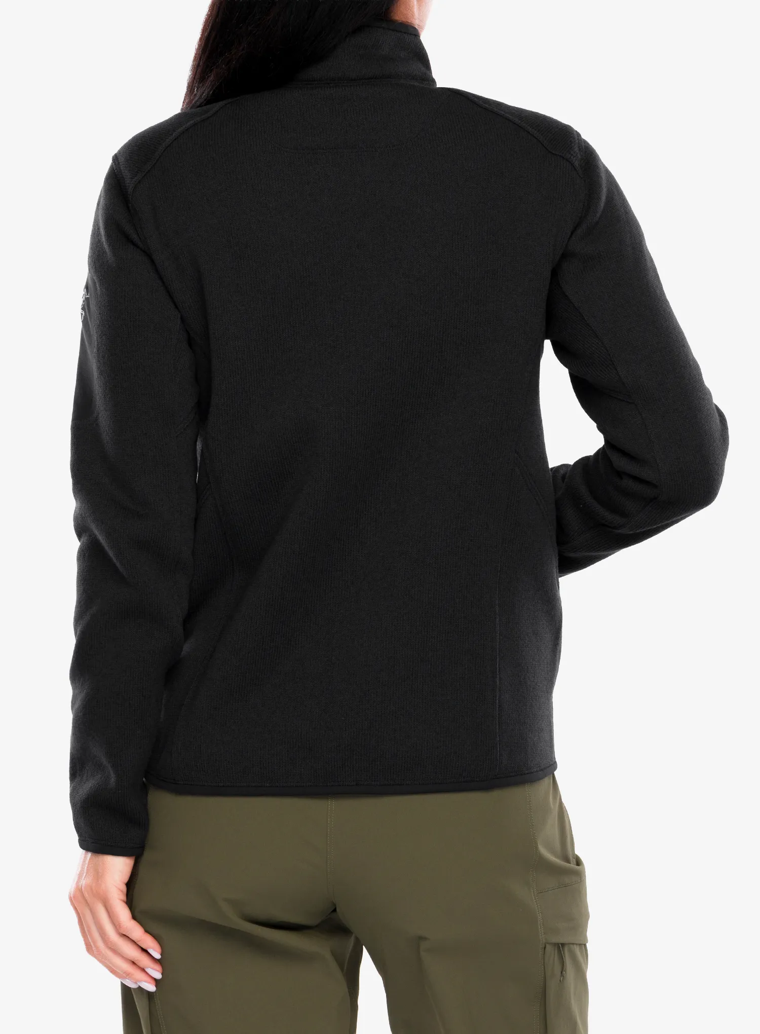 Fleece mikina dámská Arcteryx Covert Cardigan - black