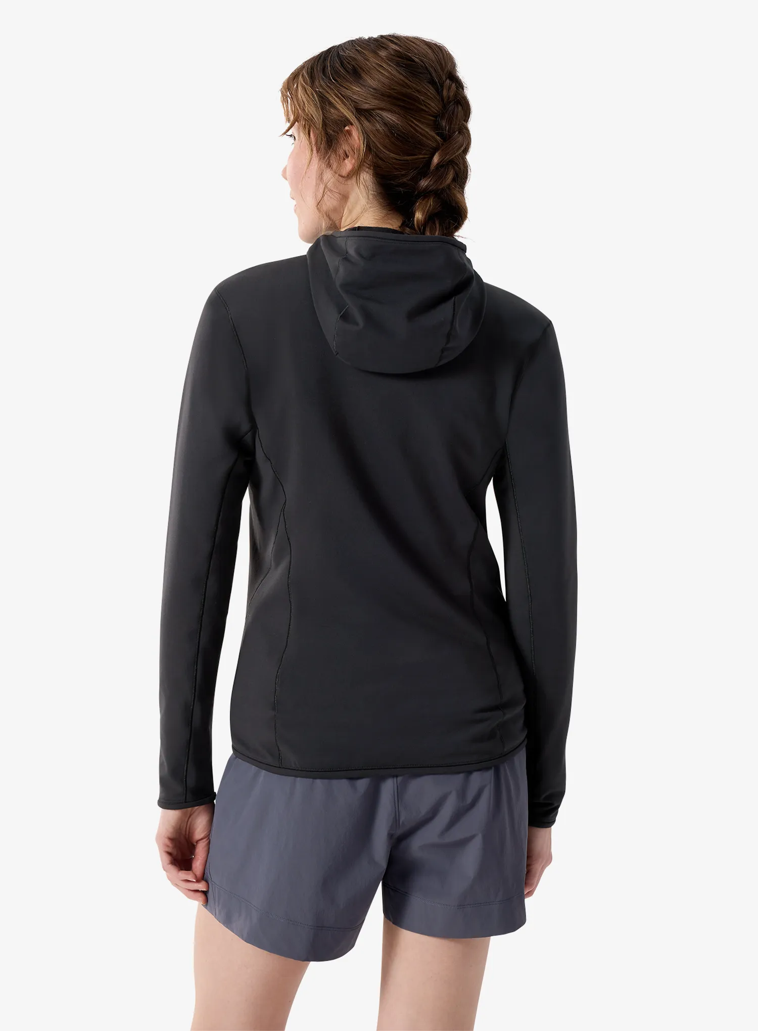 Fleece mikina dámská Arcteryx Kyanite LT Hoody - black