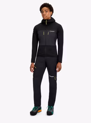 Fleece mikina dámská Berghaus MTN Guide MW Hoody - blk