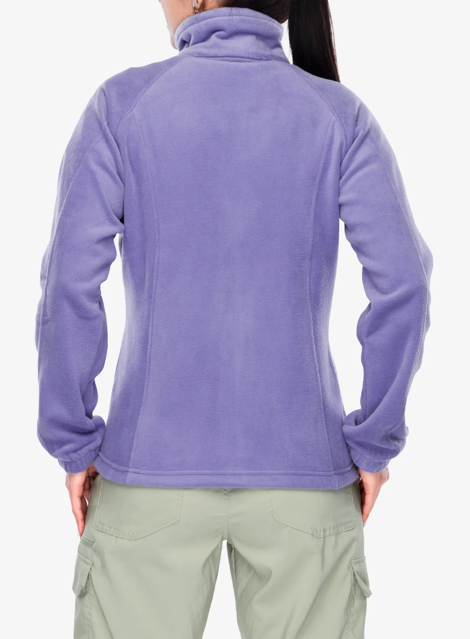 Fleece mikina dámská Columbia Benton Springs FZ - stormwatch