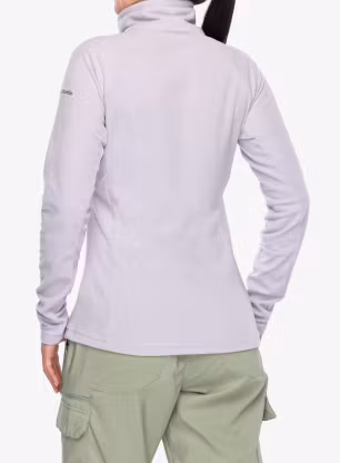 Fleece mikina dámská Columbia Glacial IV 1/2 Zip - lavender pearl