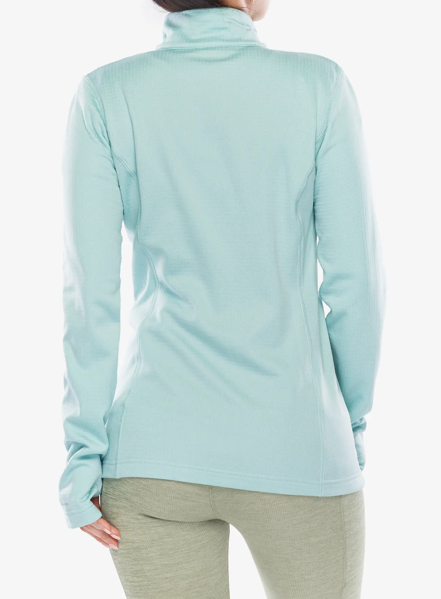 Fleece mikina dámská Columbia Park View Grid Fleece Full Zip - spray