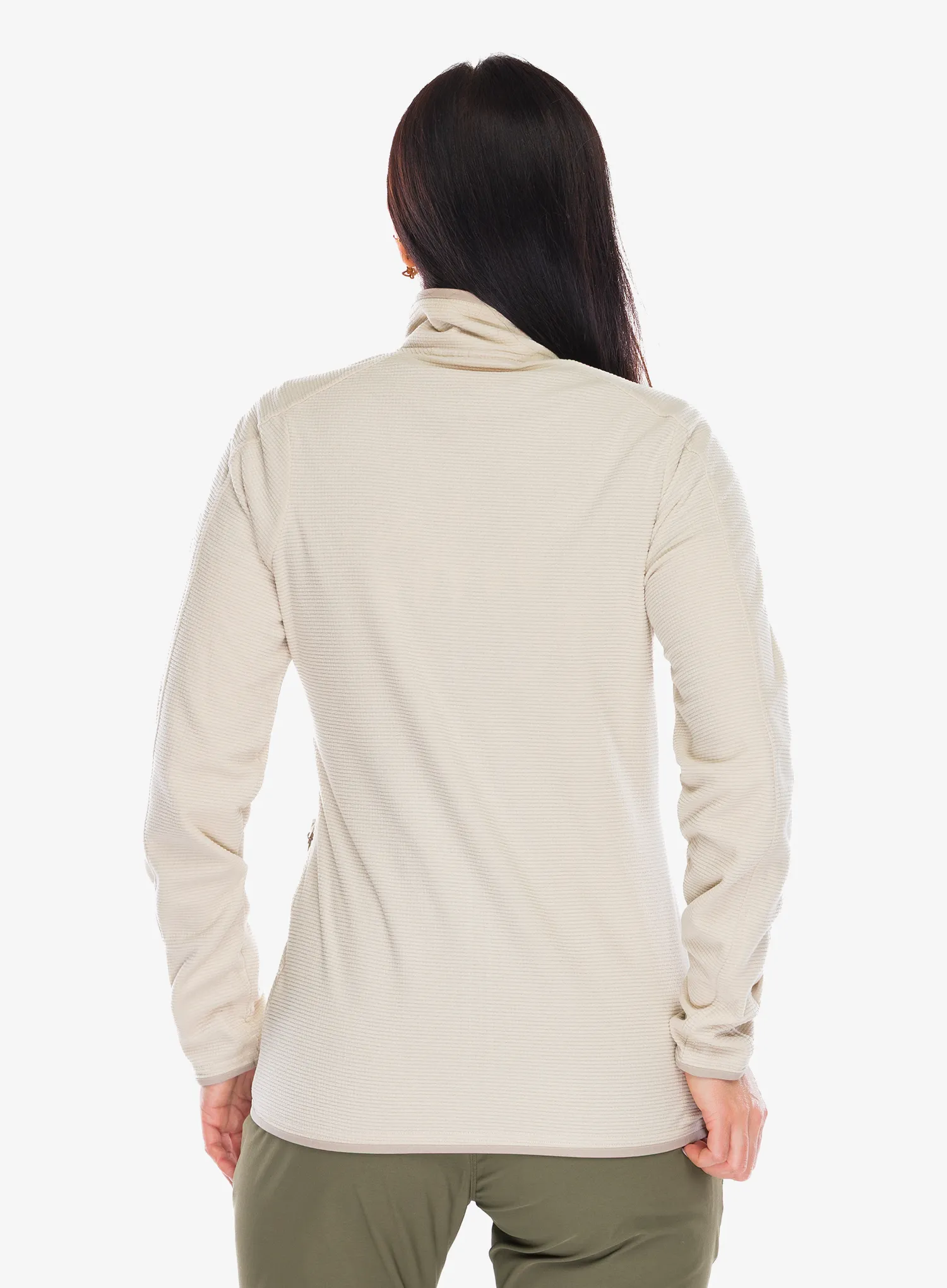 Fleece mikina dámská Craghoppers NosiLife Anya II Jacket - oyster